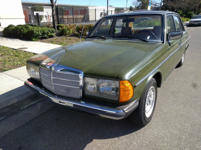 1979 Mercedes-Benz 300d Euro - Manual transmission - 56k original miles barn car 1979 Mercedes-Benz 300-Series 300d euro
