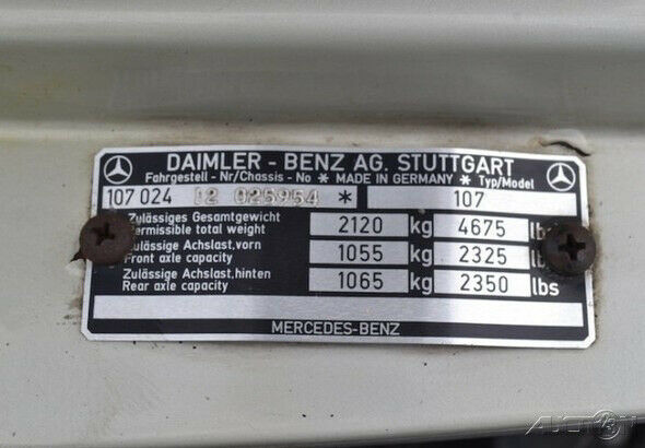 1979 Mercedes-Benz 400-Series 450 SLC Full Professional Restoration - photo 11