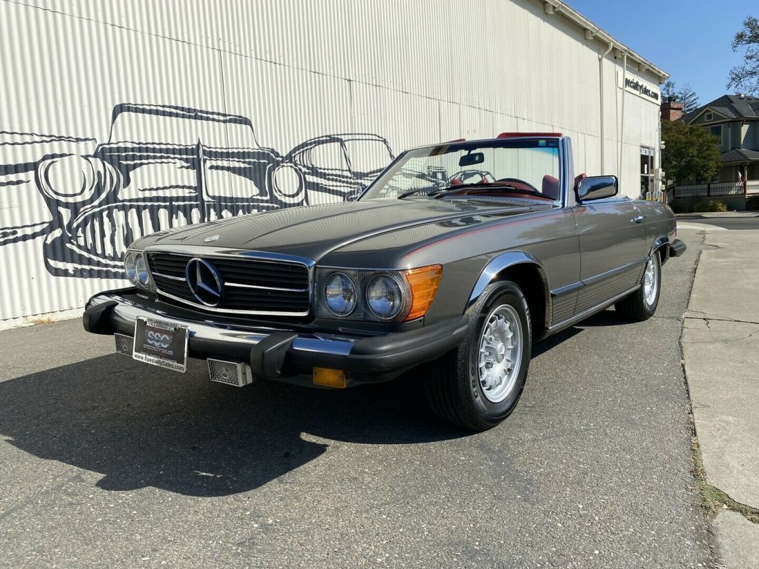 1979 Mercedes Benz 450SL 150500 Miles Gray Roadster 1979 Mercedes-Benz SL-Class