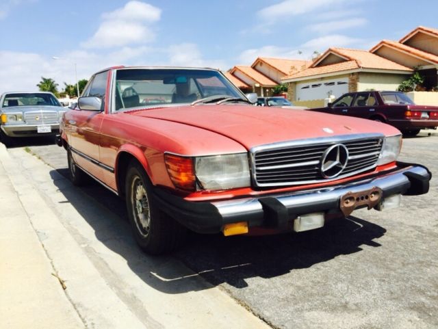 1979 mercedes-benz 450sl EURO Head lights 1979 Mercedes-Benz SL-Class 450SL