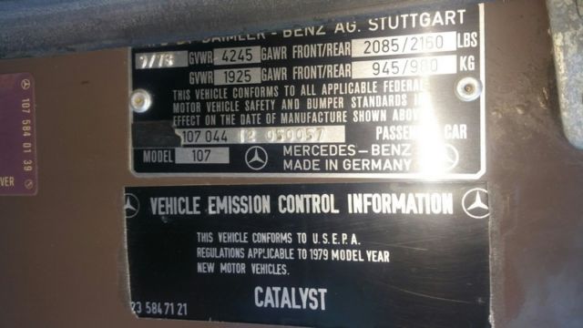 1979 Mercedes-Benz SL-Class - photo 9
