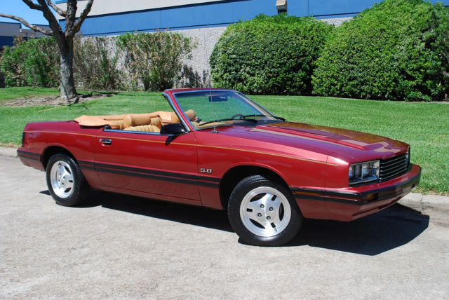 1979 Mercury Capri 5.0 Liter Convertible - photo 5