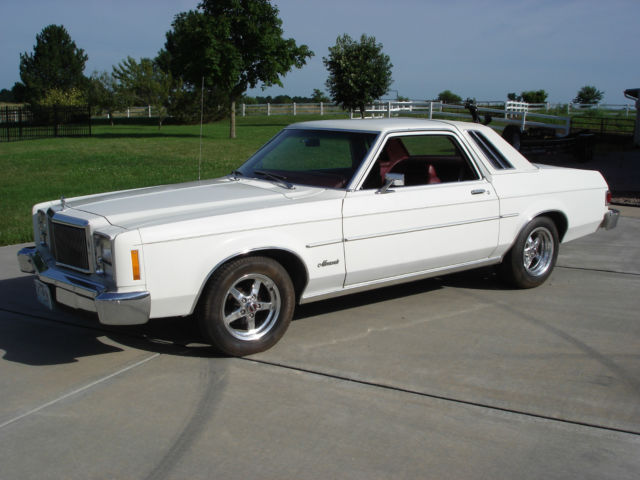 1979 Mercury Ford Monarch Granada 1 Owner 24,000 Original Miles 1979 Ford Mercury Monarch