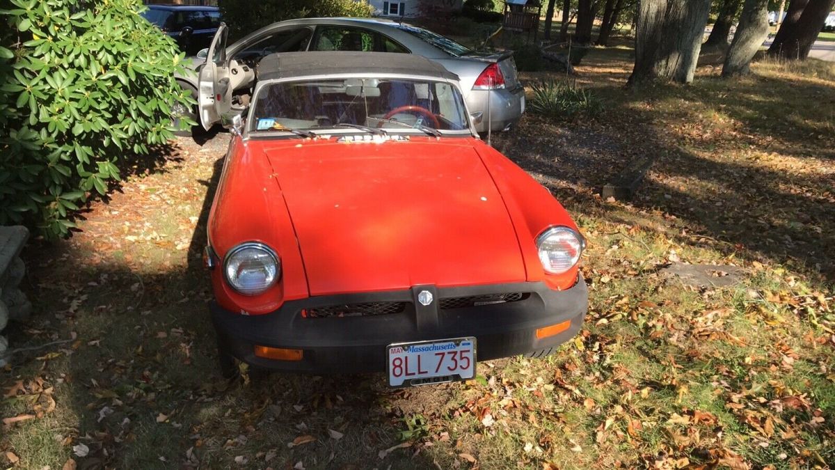 1979 MG B chrome