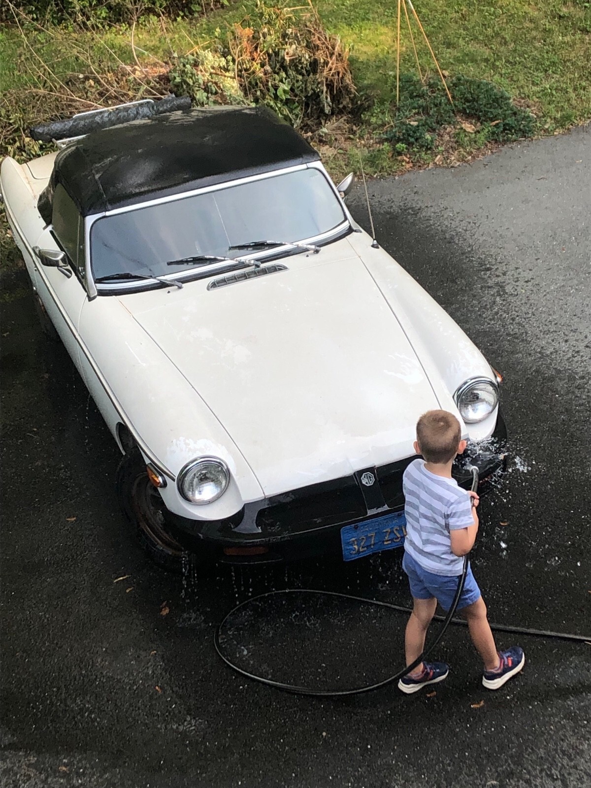 1979 MG B chrome roof rack - photo 5