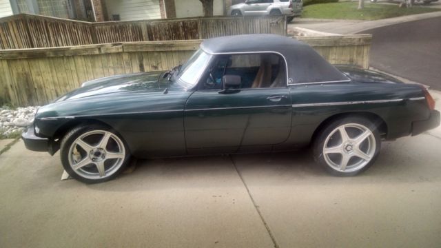 1979 MG MGB Convertible 2-Door 13b rotary drivetrain Hard & soft top 1979 MG MGB CONVERTIBLE