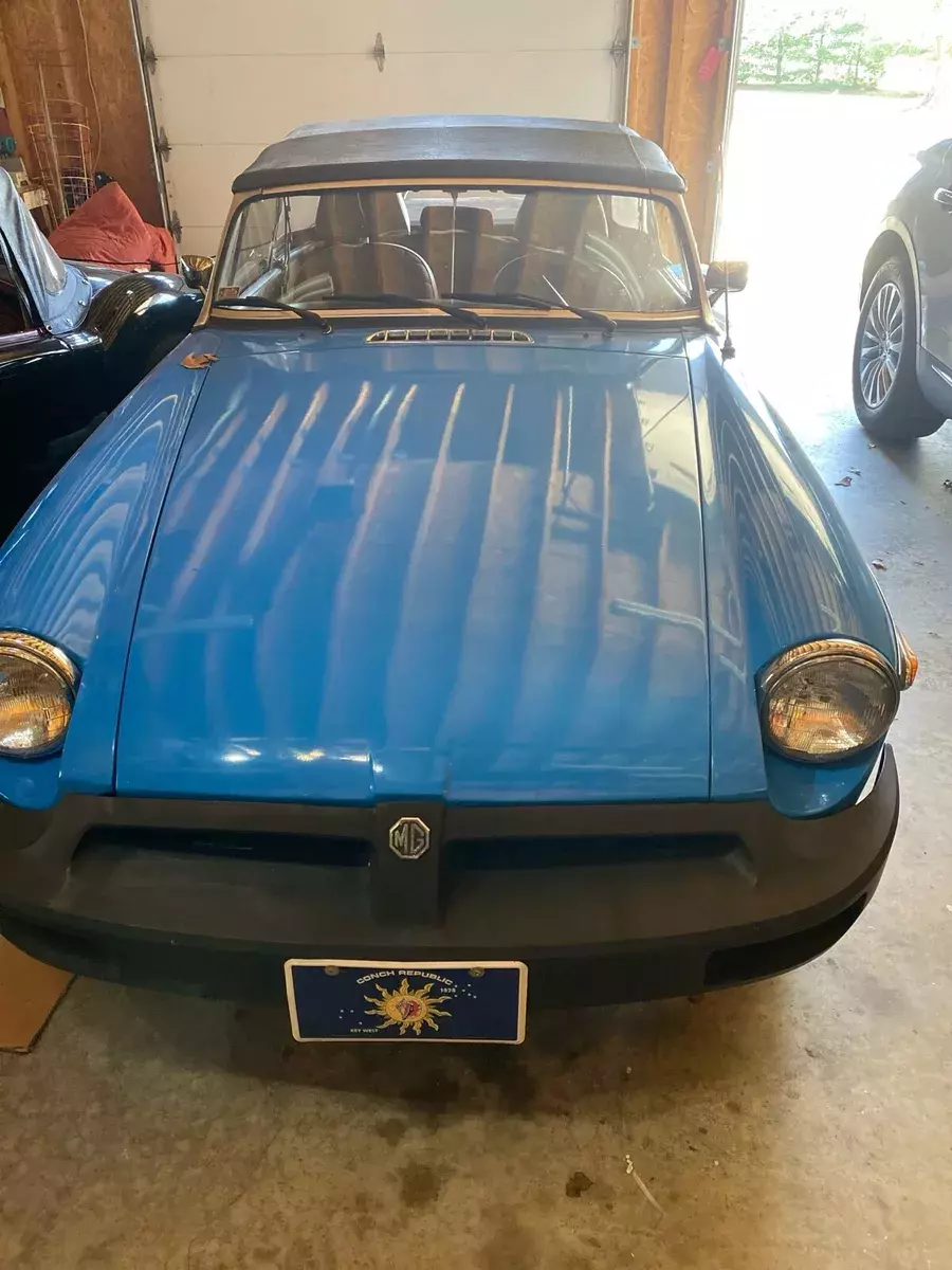 1979 MG MGB Convertible Blue 1979 MG MGB