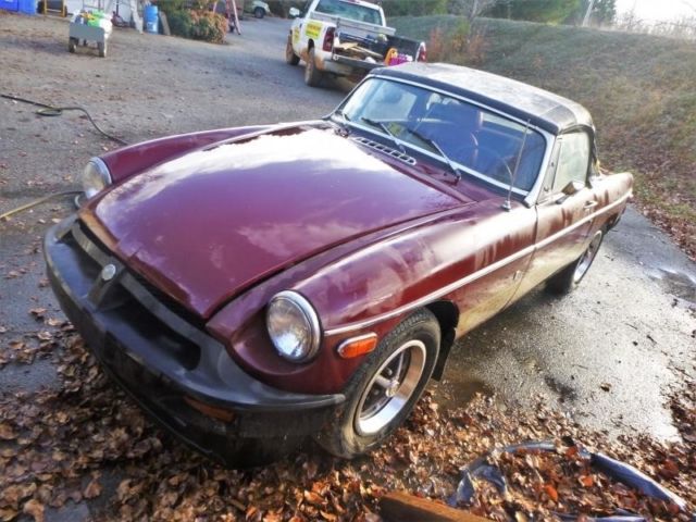 1979 MG MGB ROADSTER