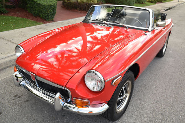 1979 MG MGB roadster convertible similar to MGA GT triumph tr3 fiat classic car 1979 MG MGB SEE VIDEO (inside)
