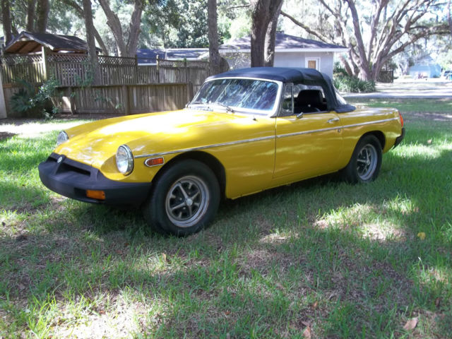 1979 MG, MGB ROADSTER, ORIGINAL OWNER 1979 MG MGB ROADSTER