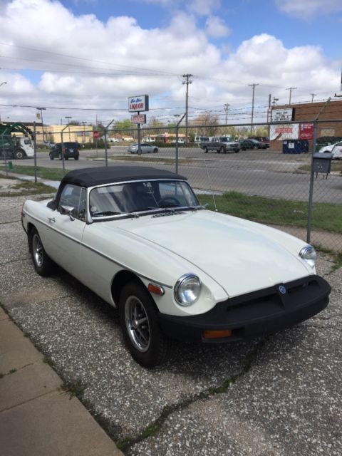 1979 MG MGB with 89,420 miles 1979 MG MGB