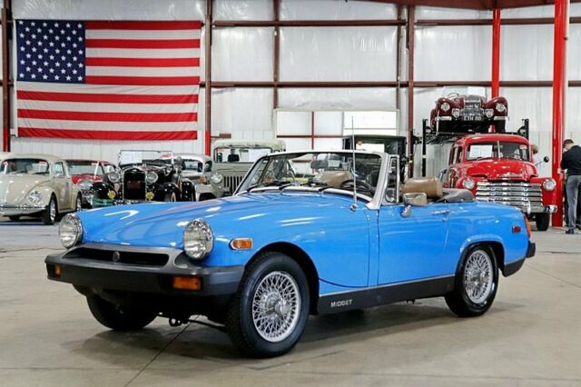 1979 MG Midget 41158 Miles Blue Convertible 4-Cylinder Automatic 1979 MG Midget --