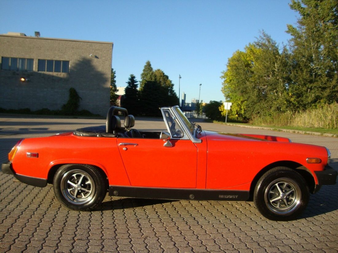 1979 MG Midget ROADSTER CONVERTIBLE  ORIG 9,179 Miles - photo 4