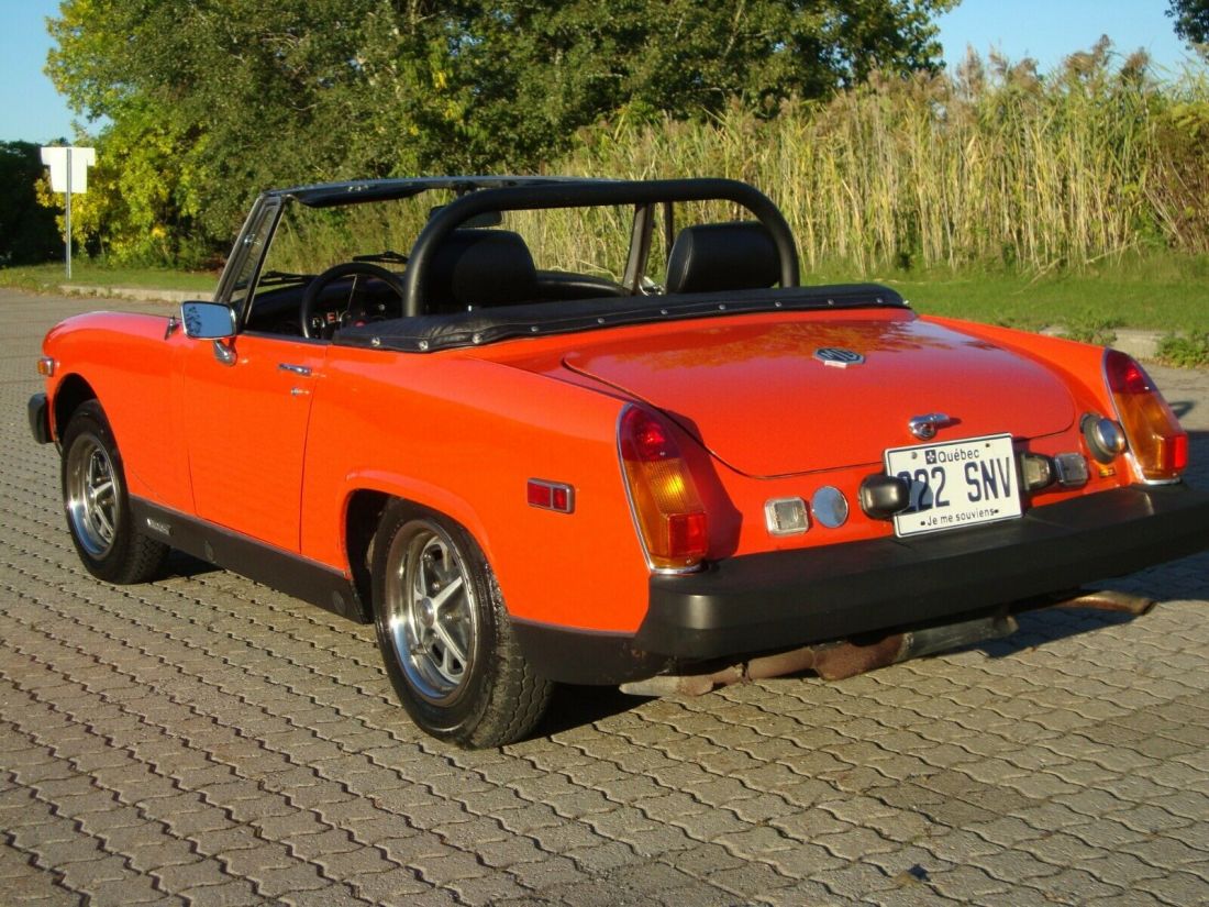1979 MG MIDGET ROADSTER CONVERTIBLE $ 11,750 1000% ORIG 9179 MILES IMMACULATE! 1979 MG Midget ROADSTER CONVERTIBLE ORIG 9,179 Miles