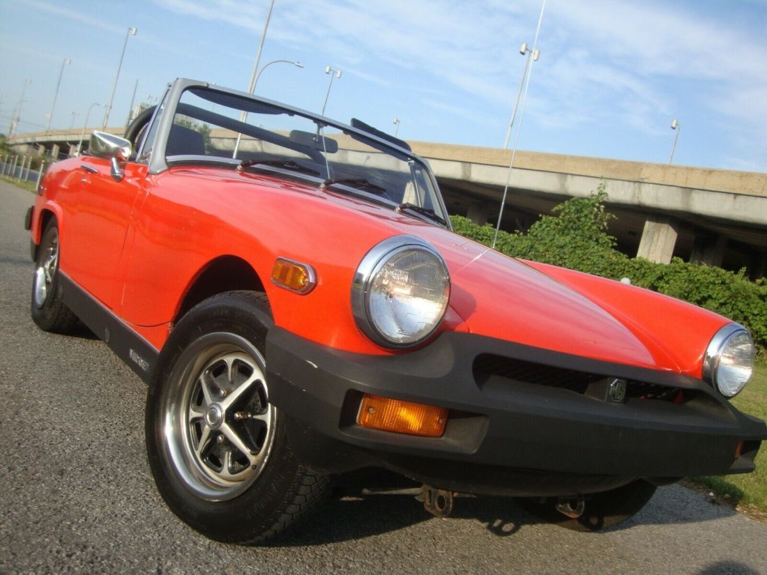 1979 MG Midget ROADSTER CONVERTIBLE ORIG 9,179 Miles - photo 5