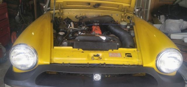 1979 MG Midget 4960 mile original Inca Yellow MG Midget The top h - photo 8