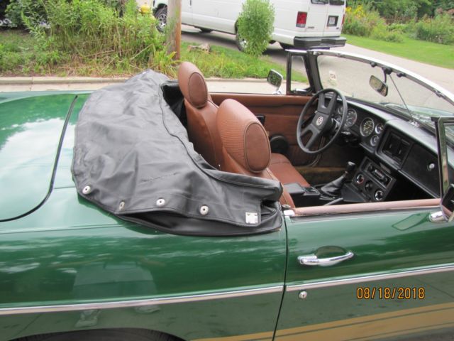 1979 MG MGB British Racing Green - photo 4