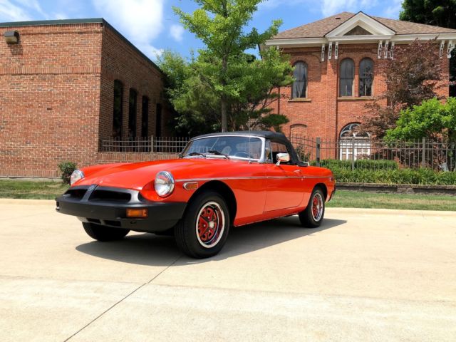 1979 MGB Convertible w/ only 32k actual miles - Survivor car - turn key ready 1979 MG MGB