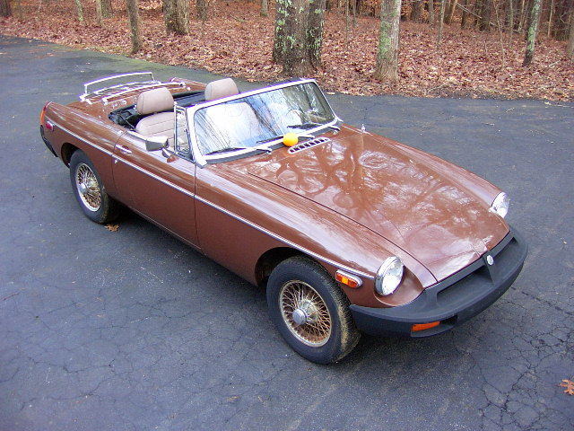 1979 MGB MG B Roadster Two Owner Original Paint Overdrive Wire Wheels Georgia 1979 MG MGB