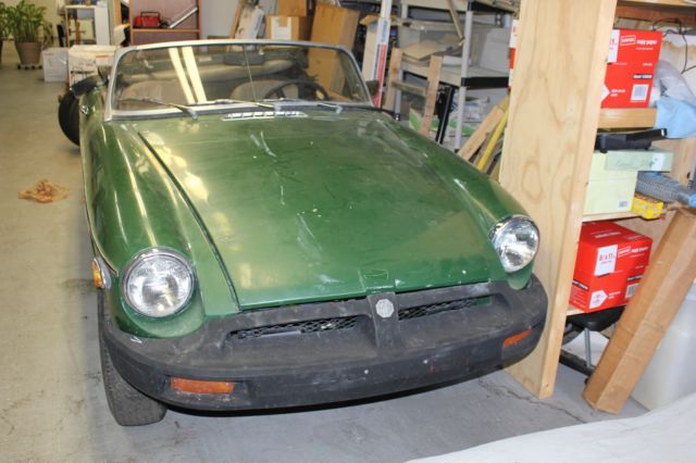 1979 MGB rolling chassis 1979 MG MGB