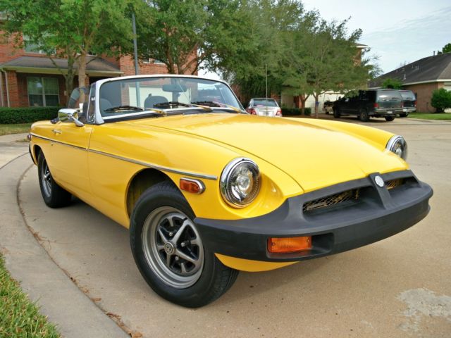 1979 MGB w/ working Overdrive 1979 MG MGB