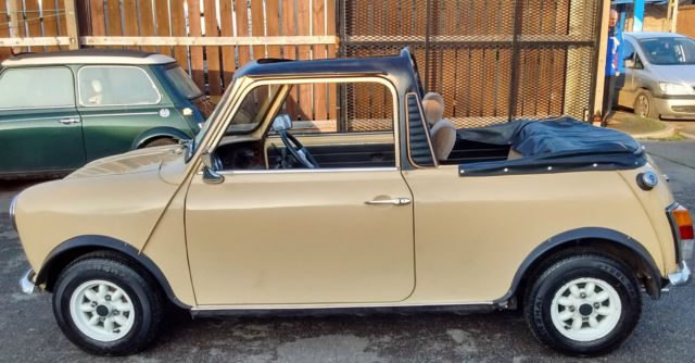 1979 MINI MAYFAIR 4-SEAT CONVERTIBLE RHD OR LHD 1979 Mini Classic Mini