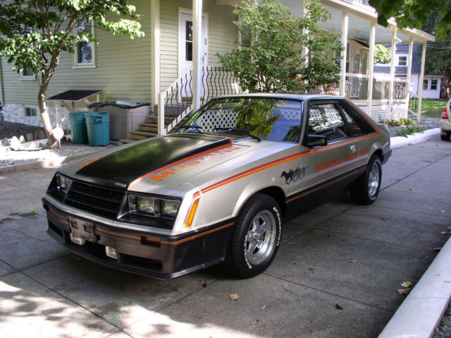 1979 Mustang Indy Pace Car with Ford Motorsport 140 MPH speedo, louvers, more! 1979 Ford Mustang Indy Pace Car