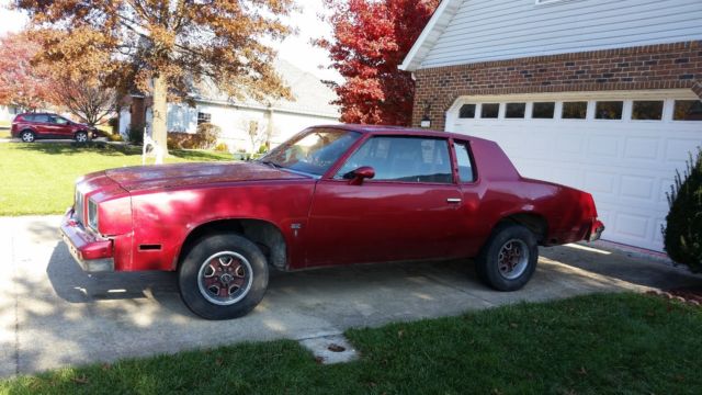 1979 Oldsmobile Cutlass 350 V8 Auto 1979 Oldsmobile Cutlass Missing