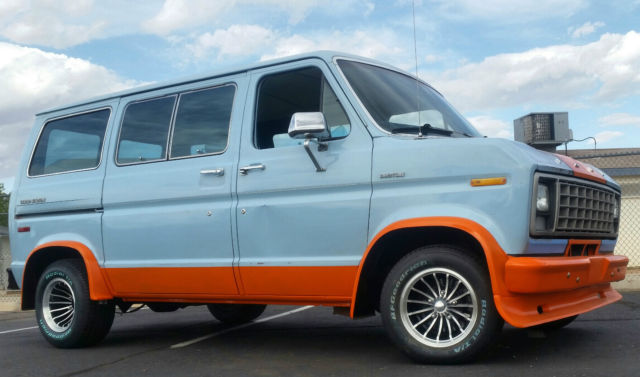 1978 Ford E-Series Van Gulf Oil Racing 70s Custom Van No Rust - photo 3