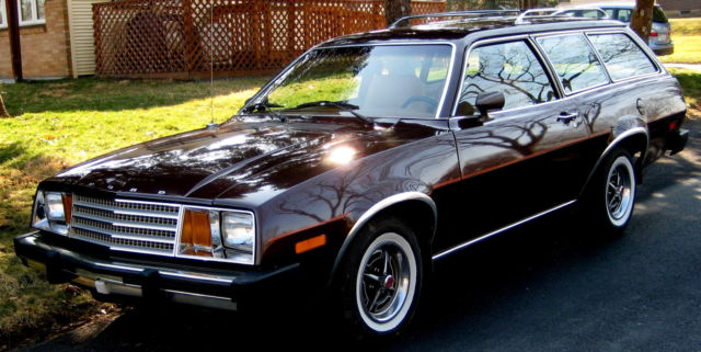 1979 Pinto Wagon,Dk Brown Met/Tan Int,Time warp Survivor w/46k,Rebuilt Auto,4Cyl 1979 Ford Pinto Wagon Wagon