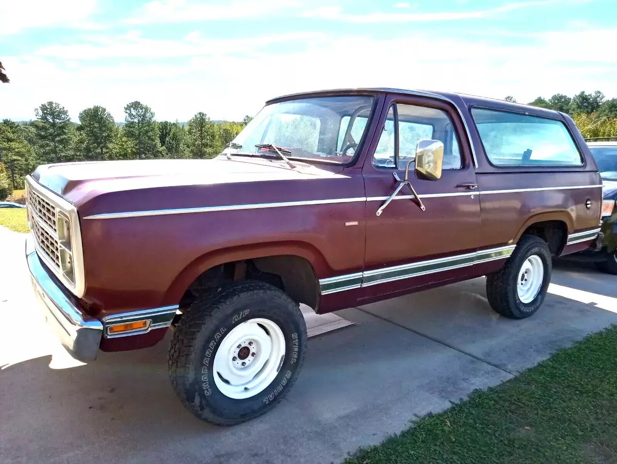 1979 PLYMOUTH TRAILDUSTER 4x4 RARE SPECIAL EDITION Big Block SUV WITH 2 TOPS!!! 1979 Dodge Other Pickups SPORT/SPECIAL EDITION
