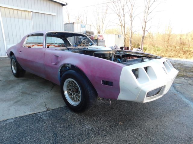 1979 Pontiac Firebird Trans Am Rock Solid Project WS6 Numbers Matching NO RES !! 1979 Pontiac Trans Am Deluxe