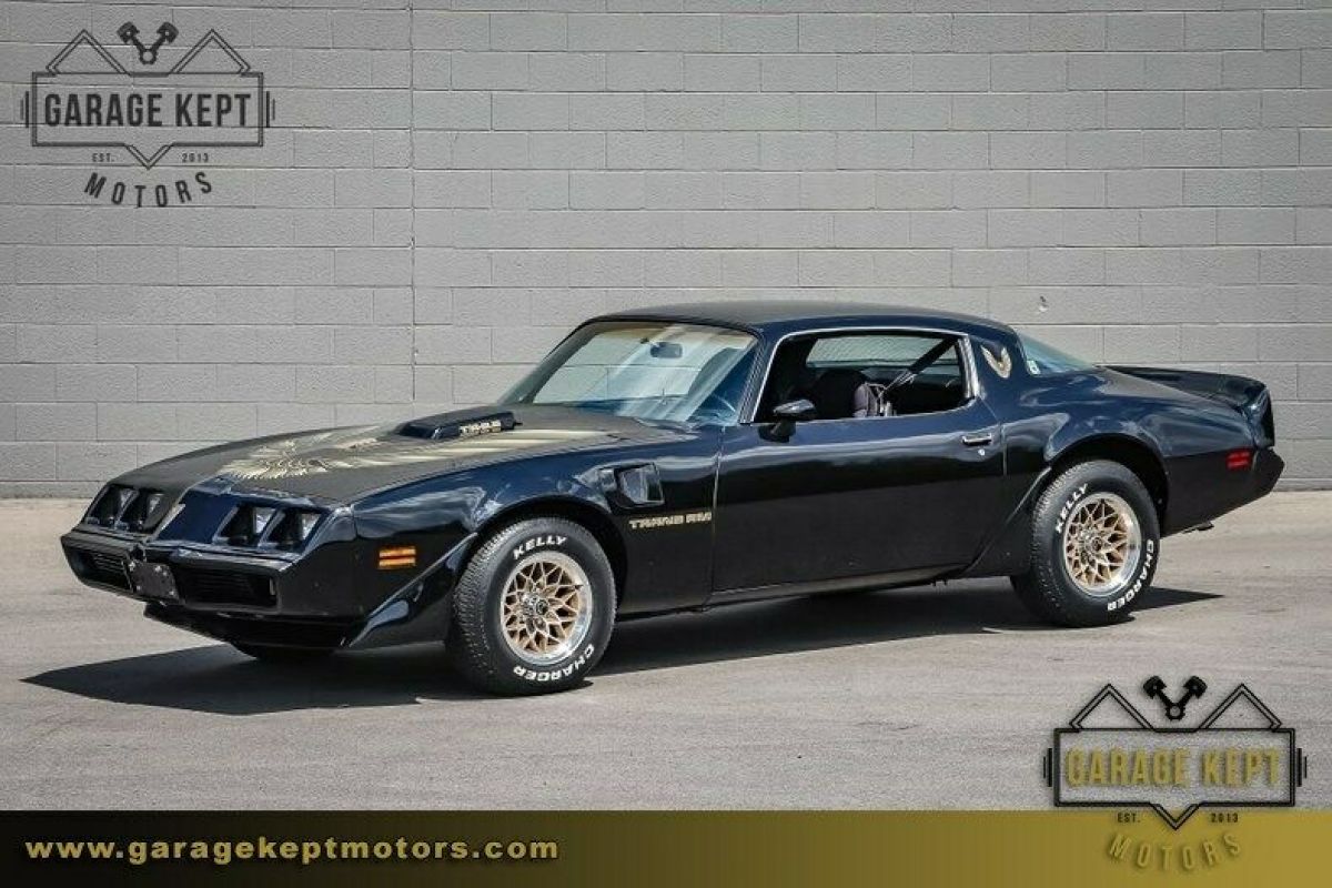 1979 Pontiac Firebird Trans Am Starlight Black Coupe LS 5.3L V8 13 Miles 1979 Pontiac Firebird Trans Am