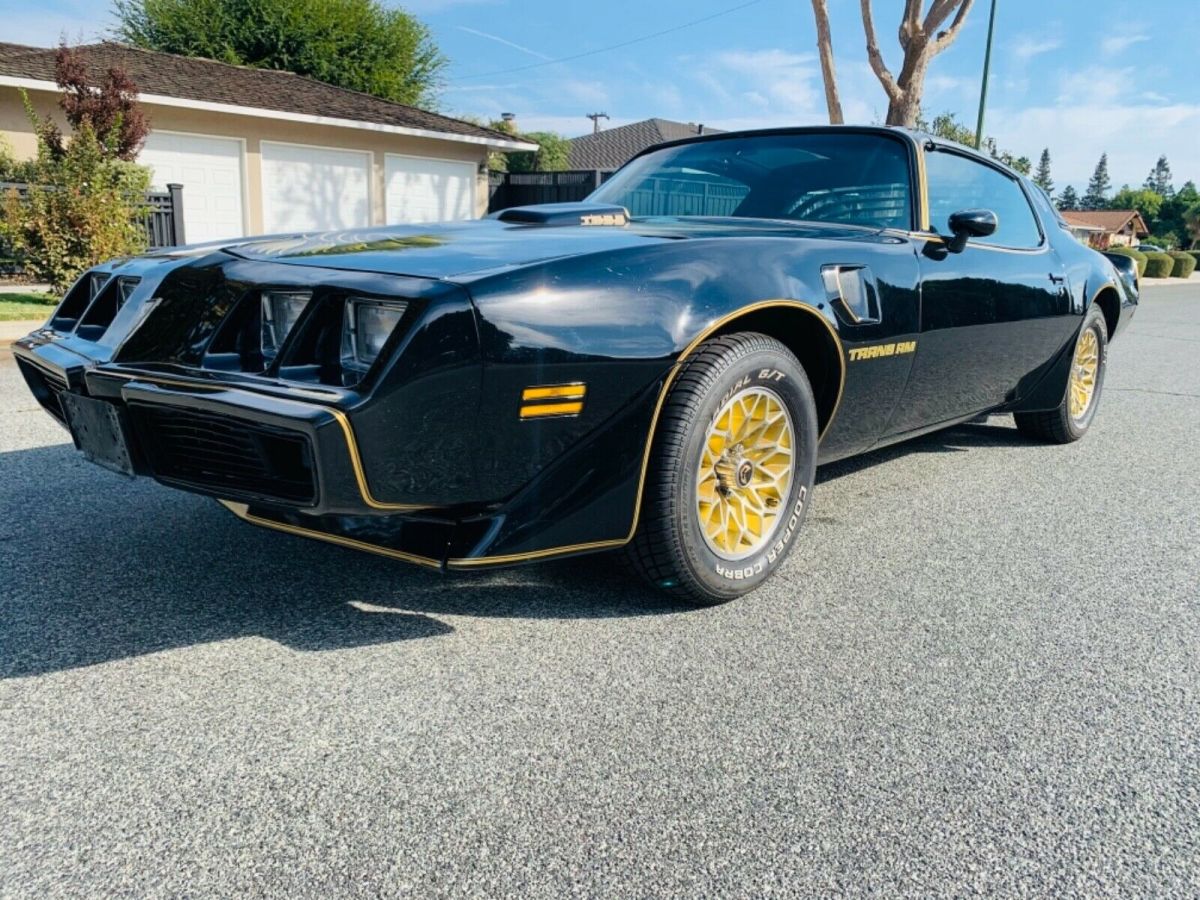 1979 Pontiac Firebird Trans Am, Starlight Black with Black Interior, T-TOPS 1979 Pontiac Firebird
