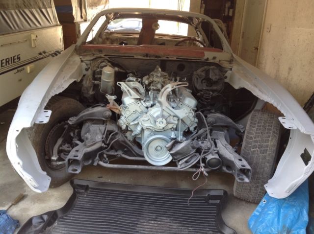 1979 Pontiac Firebird unfinished California project 1979 Pontiac Firebird