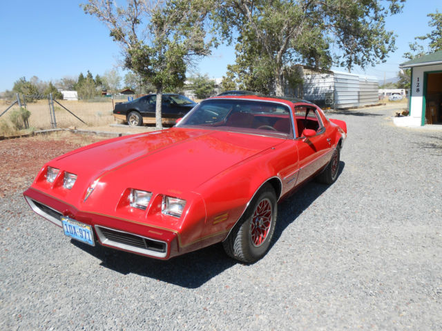 1979 PONTIAC REDBIRD, T TOP, WITH THE RARE 350ci CHEVY ENGINE. 1979 Other Makes