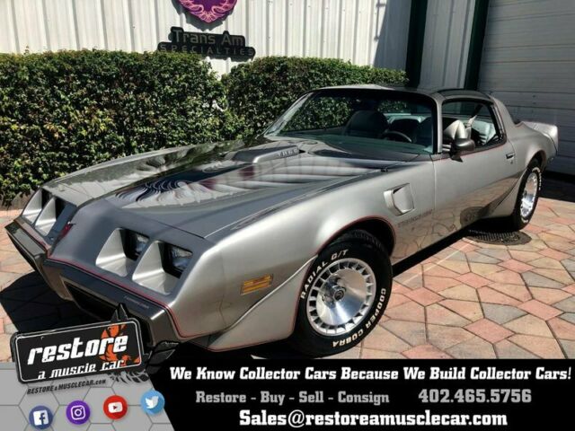 1979 Pontiac Trans Am 47232 Miles Platinum Silver Metallic Coupe Pontiac 400, W 1979 Pontiac Trans Am --