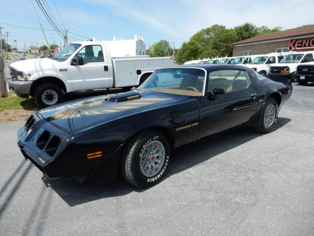 1979 PONTIAC TRANS AM " BANDIT STYLE" 6.6 LITRE NO RUST ISSUES! BLACK BEAUTY! 1979 Pontiac Trans Am TRANS AM