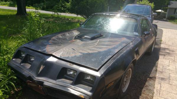 1979 Pontiac Trans Am Special Edition Y84 WS6 T-tops, 4 Speed Needs Restoration 1979 Pontiac Trans Am