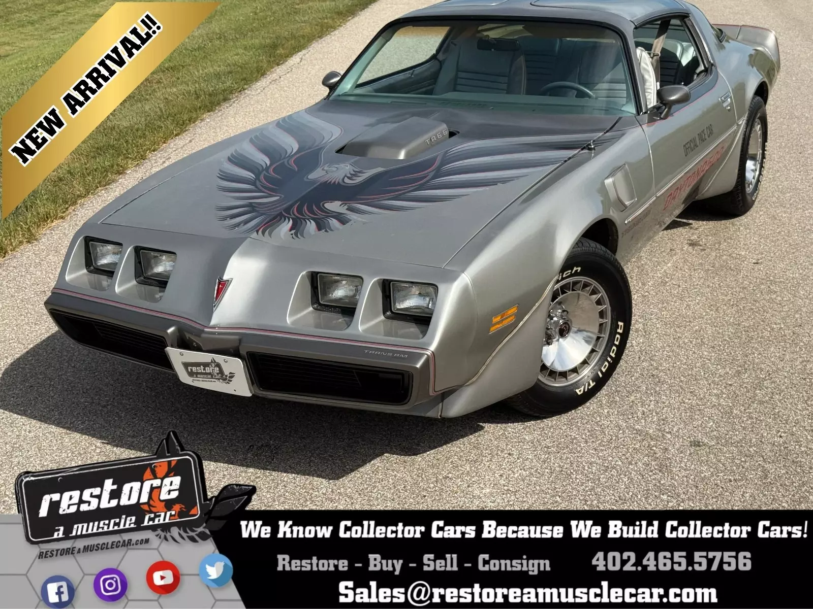 1979 Pontiac Trans Am , W72 - 400ci - V8, 4 Speed, WS6, 54K Miles