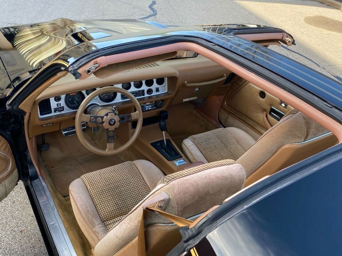 1979 Pontiac Trans Am WS4 T TOPS SMOKEY & BANDIT STARLIGHT BLACK - photo 5