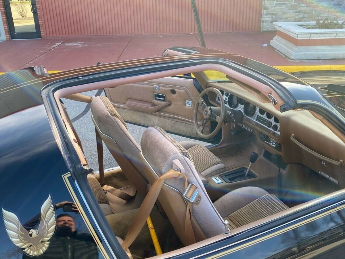 1979 Pontiac Trans Am WS4 T TOPS SMOKEY & BANDIT STARLIGHT BLACK - photo 6