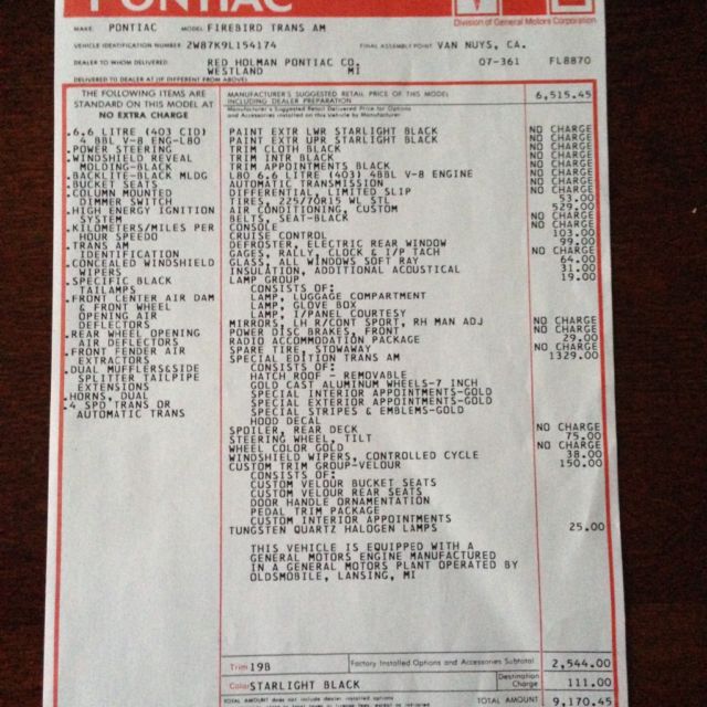 1979 Pontiac Trans Am - photo 12