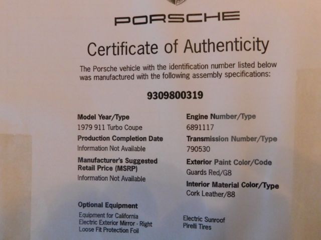 1979 Porsche 930 - photo 13