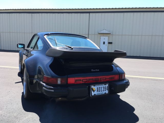 1979 Porsche 911 930 Turbo. Black on Black Sunroof Coupe with only 103000 miles. 1979 Porsche 930