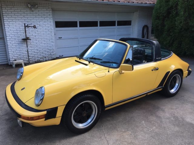 1979 Porsche 911 SC Talbot Yellow EURO model - photo 2