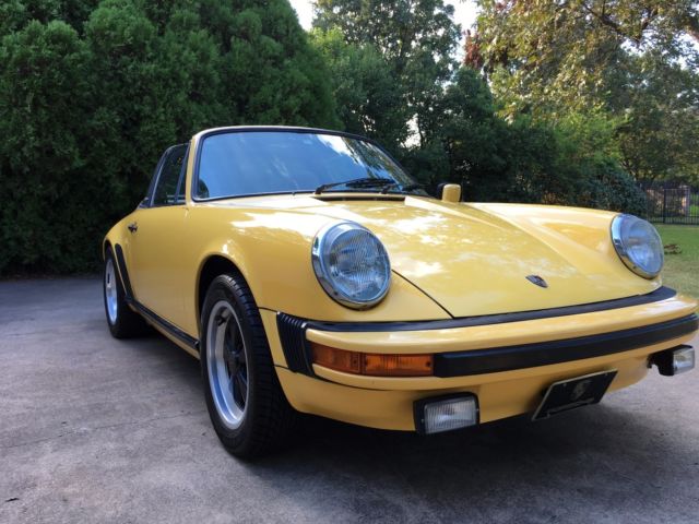 1979 Porsche 911 SC Talbot Yellow EURO model - photo 4