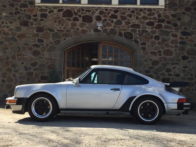 1979 Porsche 930 Turbo Silver 26K Miles Documented History Three Owners from new 1979 Porsche 911 930 Turbo Collector Quality