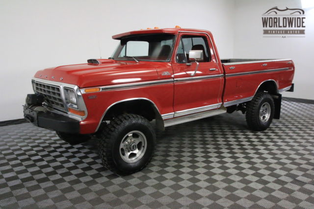 1979 Red 4X4 RARE CAMPER SPECIAL 429CI BIG BLOCK! 1979 Ford F350 4X4 RARE CAMPER SPECIAL 429CI BIG BLOCK