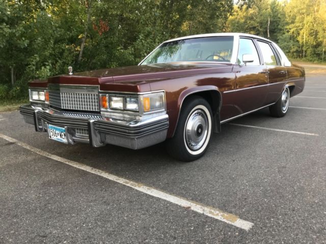 1979 Sedan DeVille with marshmallow white interior only 92,600 miles 1979 Cadillac DeVille
